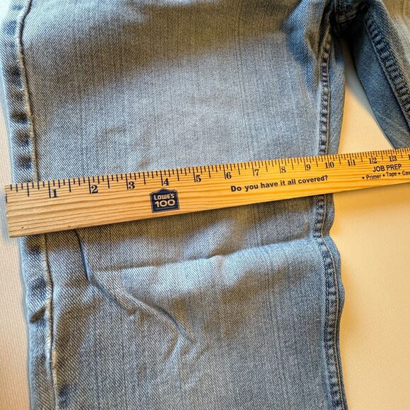 American Eagle Jeans Mens Size 33 Bootcut Y2K Distressed Grunge - Picture 14 of 16